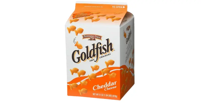 Goldfish Crackers - Fish Shaped Cheese Goodness! 