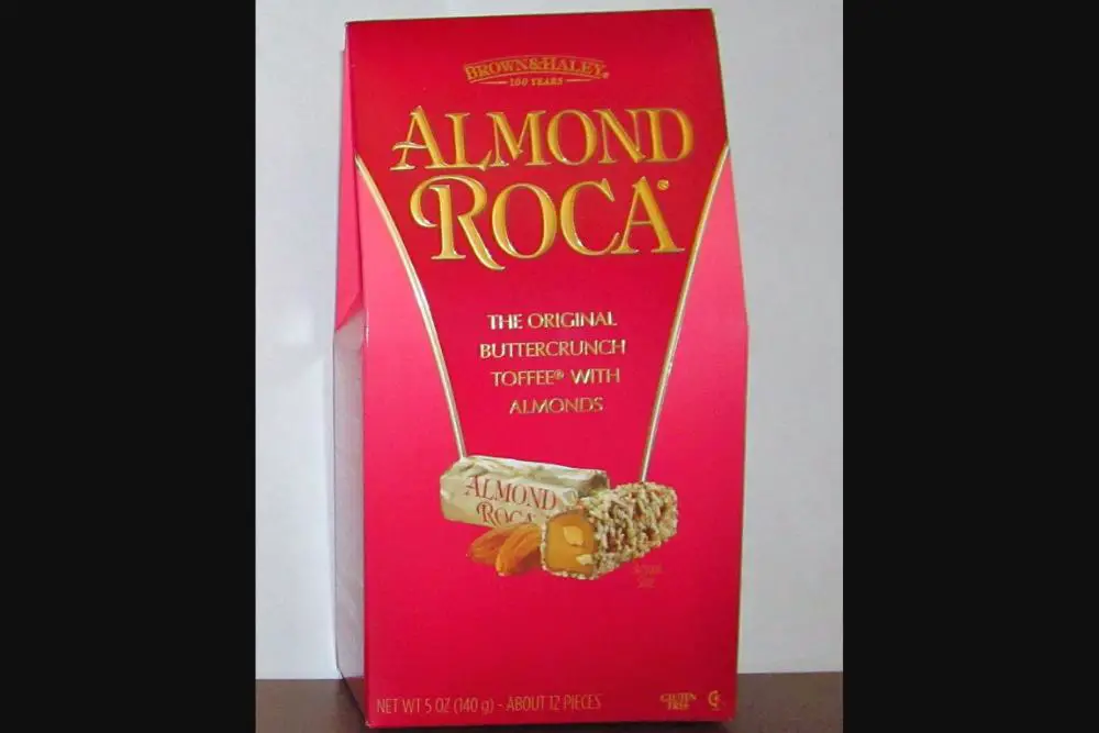 Almond Roca box