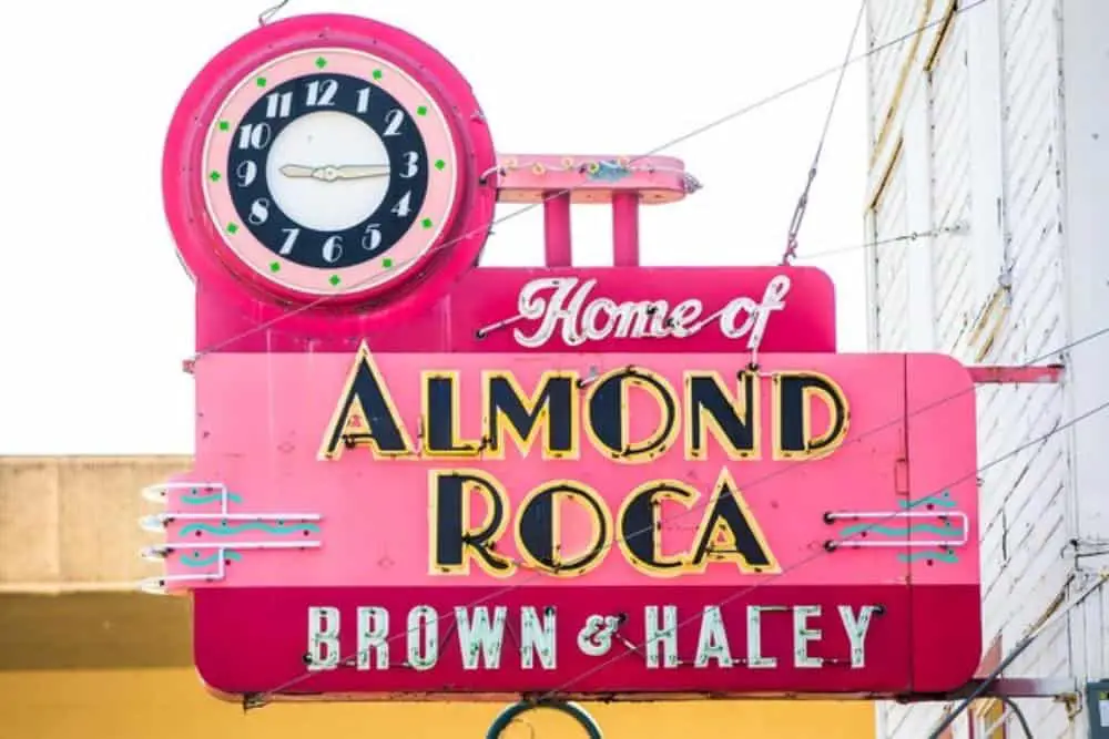 Almond Roca board
