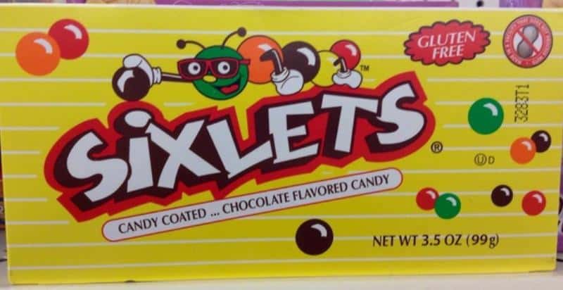 Colorful Sixlets Candy