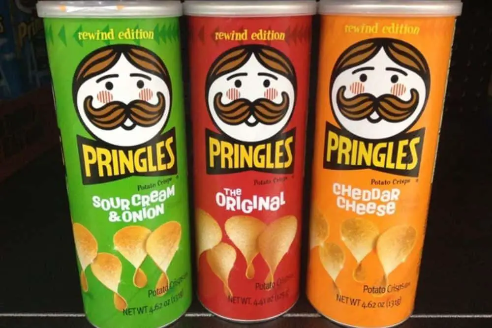 Pringles – one of the best vegan junk food