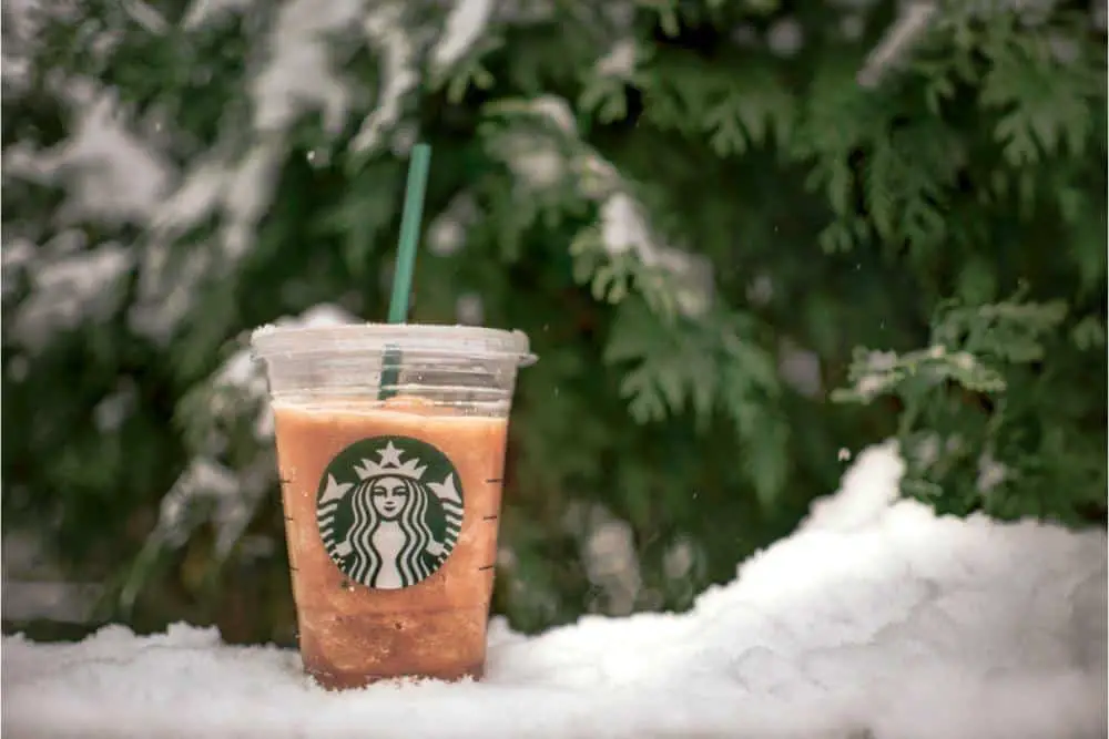 Starbucks Refresher Secret Menu drinks and snow