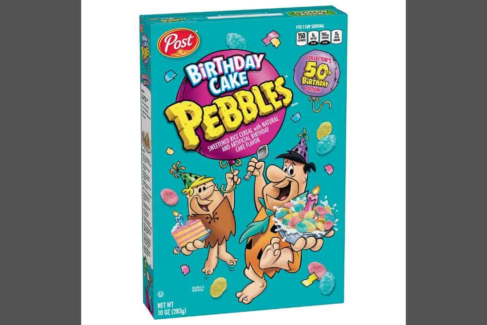 What’s in Birthday Cake Pebbles Cereal?
