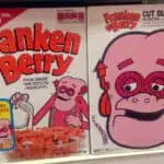 Franken Berry cereal box