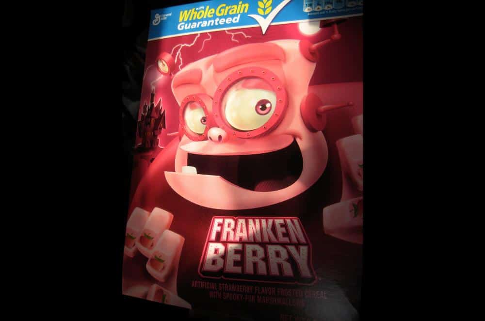 image of Franken Berry cereal box