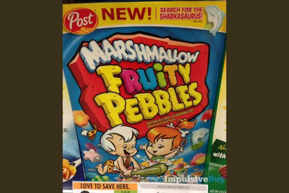Marshmallow Fruity Pebbles Cereal