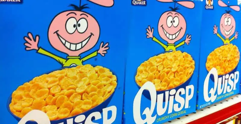 Quisp Cereal Boxes