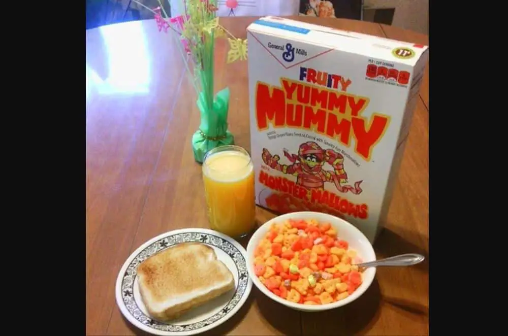Yummy Mummy cereal