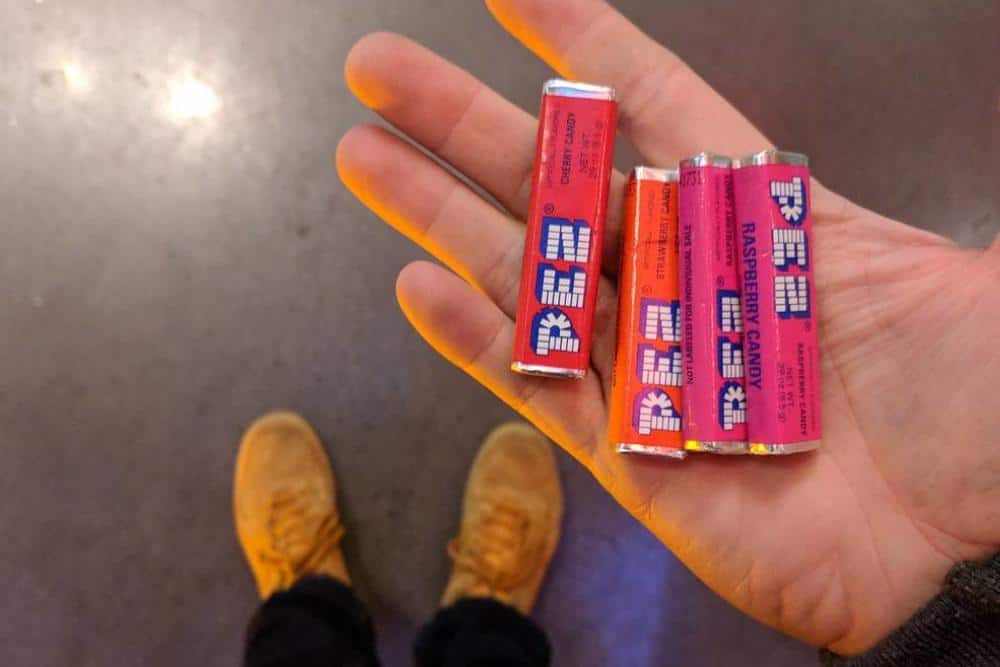 different kinds of Pez refills