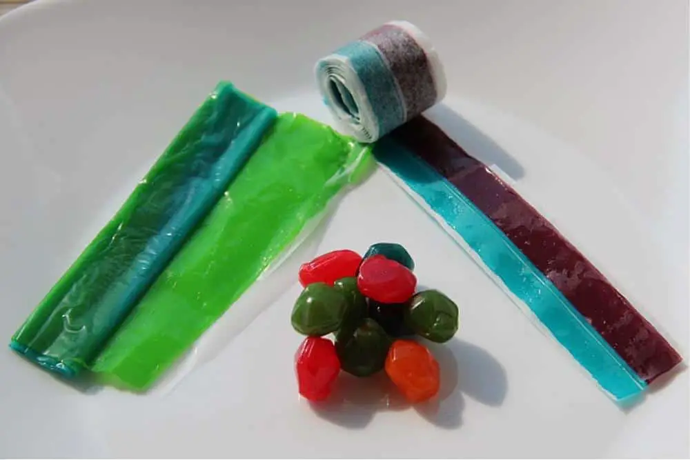 Different Kinds of Fruit Gushers candy