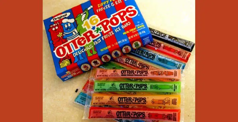flavors of Otter Pops