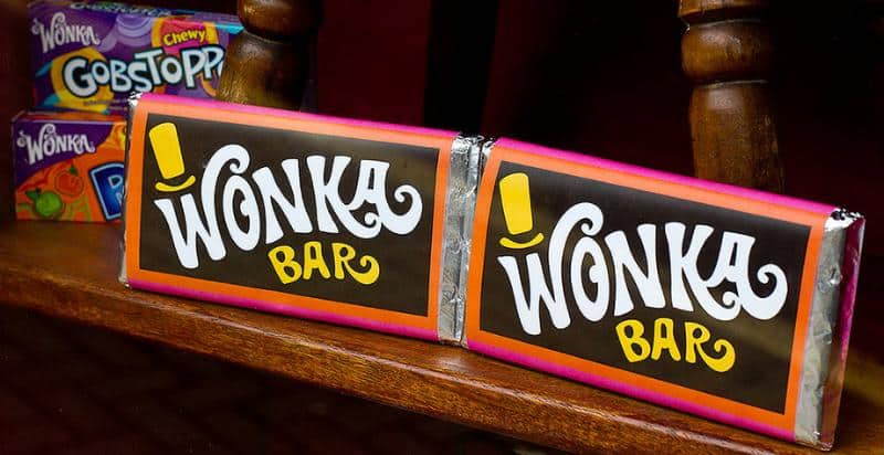Wonka Bar Chocolate