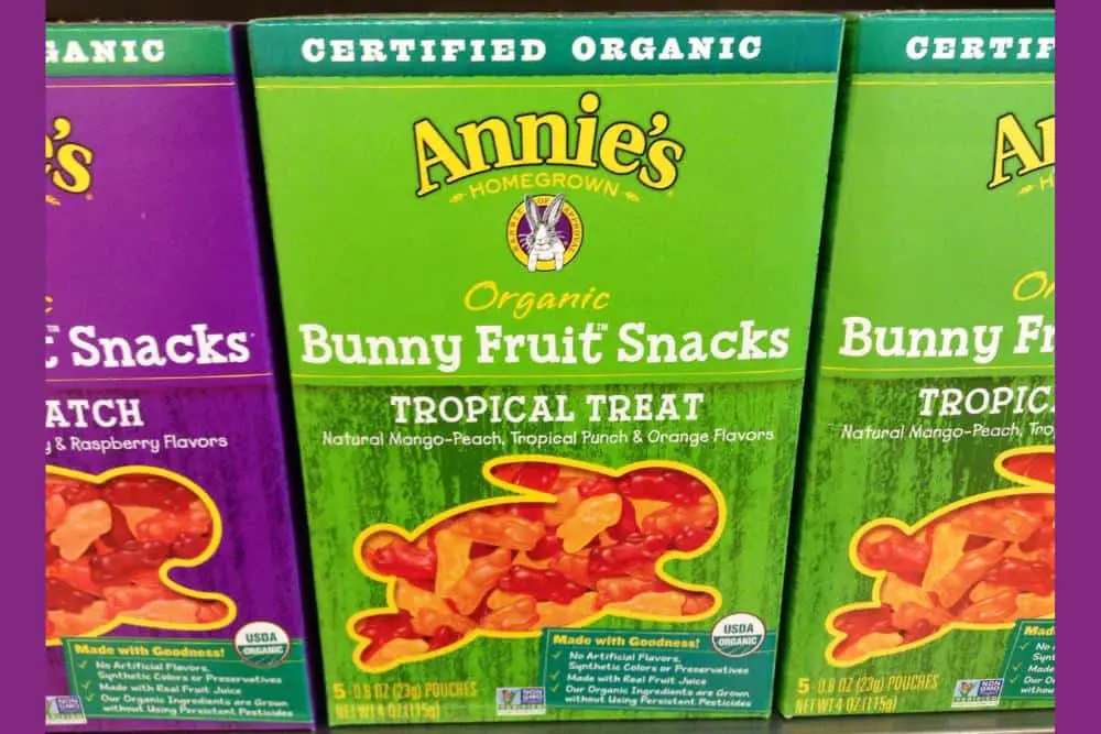 Bunny Fruit Snacks by Annie’s
