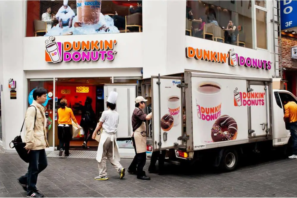Dunkin’ Donuts delivery