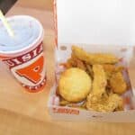 Popeyes Surf and Turf combo meal
