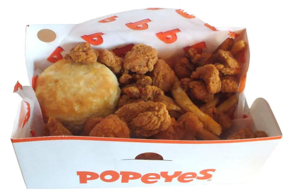 Popeyes Combo meal