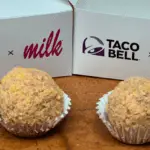 Strawberry Bell Truffle Taco Bell and Milk Bar