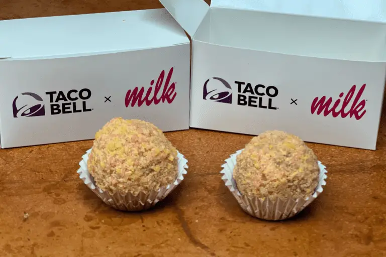 Taco Bell and Milk Bar Strawberry Bell Truffle Collaboration